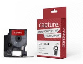 „Capture CA-18444“, Juoda ant balto, 1 vnt., Vinilas, DYMO, „Rhino“, 1,2 cm