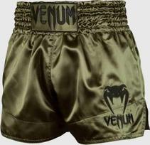 Muay Thai šortai Venum Classic – chaki/juodi