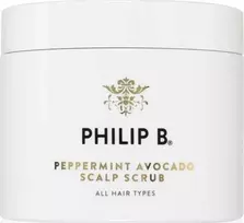 Philip B pipirmėčių ir avokadų galvos odos šveitiklis 236 ml