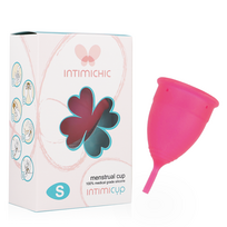 INTIMICHIC - Medicininio silikono menstruacinė taurelė S dydis