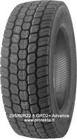 Padanga 295/60R22.5 GRD2+ Advance 18PR 150/147K TL M+S 3PMSF,  295/60 R22.5
