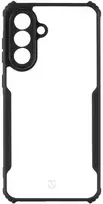 Tactical Quantum Stealth dėklas skirtas Samsung Galaxy A56 5G skaidrus ir juodos spalvos