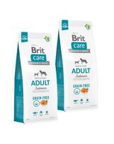BRIT Care Grain-free Adult sausas maistas su lašiša, 2 x 12 kg