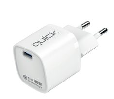 Quick Greitas QG-321 GaN USB-C įkroviklis 30 W