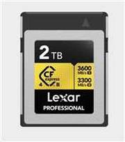 „Lexar Professional Gold CFexpress“ 2 TB atminties kortelė (LCXEXP4002T-RNENG)