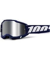 Motokroso akiniai 100% Accuri 2 Mirror - Mifflin tamsiai mėlyna, veidrodinis pleksis