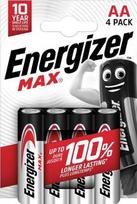 Energizer Max AA-LR6 1.5V šarminės baterijos (4 vnt)