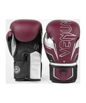 Bokso pirštinės Venum Elite Evo – bordo/sidabrinės