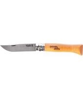 Peilis Opinel 9 carbon, buko rankena, lizdinėje pakuotėje