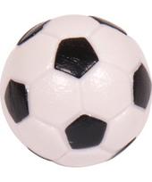Graviruotas stalo futbolo kamuoliukas Buffalo, juodai baltas, 32 mm