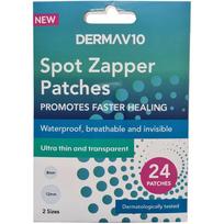 DermaV10 pleistrai bėrimui ir spuogams 24vnt