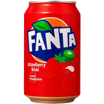 FANTA Strawberry & Kiwi, skardinė 330ml