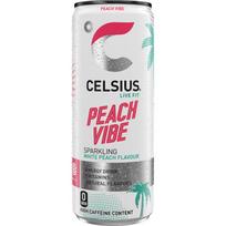 CELSIUS Peach Vibe energetinis gėrimas 250ml