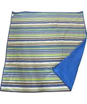 Pikniko pledas Cattara Spring mėlynas dryžuotas 150x150 cm