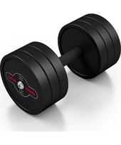 Guma dengtas hantelis Marbo – 20 kg, juodas