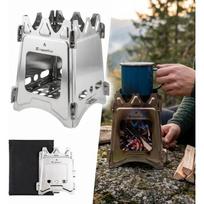 Folding Wood-Burning Camping Stove inSPORTline Stefol