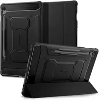 Spigen Rugged Armor 'Pro' dėklas skirtas Samsung Galaxy Tab S10 FE+ 13.1 X620 / X626B – juodos spalvos