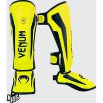 Venum Elite vaikiški blauzdų apsaugai Exclusive Neo Yellow