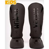 Venum Challenger Kids blauzdų apsaugos, juodos