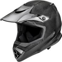 Motokroso šalmas W-TEC Crosscomp - Carbon blizgus