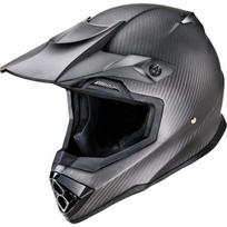 Motokroso šalmas W-TEC Crosscomp - Carbon matinis