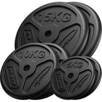 Ketaus svarių komplektas Marbo, 60kg / 2x15kg + 2x10kg + 2x5kg