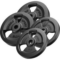 Ketaus svorių rinkinys Marbo, 30 kg / 2x10 kg + 2x5 kg