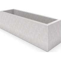 Baltas betoninis vazonas Inter-Play Deco 04