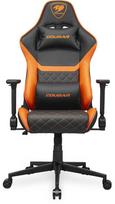 COUGAR žaidimų kėdė Armor One V2, juoda/oranžinė