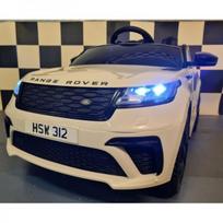 Elektrinis vaikiškas automobilis Range Rover Velar, 12 V, su 2,4 GHz nuotolinio valdymo pultu, baltas
