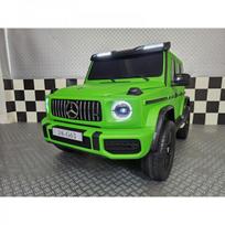 Elektrinis vaikiškas automobilis Mercedes G63 AMG, 24 V, matinis žalias