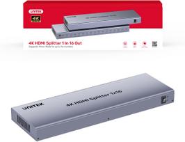 Unitek HDMI Splitter 4K 1 Input 16 Outputs 4K@30Hz | V1137AGY01-EU | 4894160057648