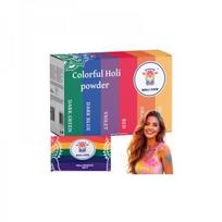 Holi spalvų miltelių rinkinys 6x100g Holi Cow 27335