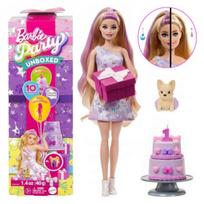 Mattel Barbie Party lėlė iš serijos „Gimtadienis“ + čihuahua šuniukas ZA6065