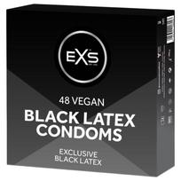 EXS Black - juodi prezervatyvai (48 vnt.)