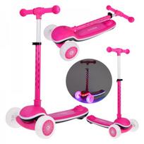 Balansinis paspirtukas SCOOTER 3 ratų SP0812 su spalvotomis šviesomis ir muzika