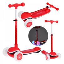 Balansinis paspirtukas SCOOTER 3 ratų SP0812 su spalvotomis šviesomis ir muzika