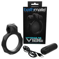 Bathmate Maximus Vibe 55 - įkraunamas vibruojantis penio žiedas (juodas)