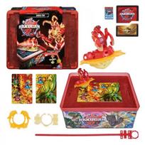 Bakugan - kolekcinė skardinė su figūrėlėmis ir kortelėmis ZA5994