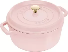 STAUB LA COCOTTE Puodas żeliwny apvalus 5.2 ltr, rožinė