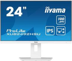 iiyama ProLite XUB2492HSU-W6 Monitorius 24'' IPS FHD 1920x1080 0.4 ms 250 cd/m2 100 Hz, Balta (SPEC)
