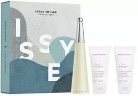 Set Issey Miyake: L'Eau d'Issey, Eau De Toilette, For Women, 50 ml + L'Eau d'Issey, Moisturizing, Losjonas kūnui, 50 ml + L'Eau d'Issey, Moisturizing, Dušo želė, For All Skin Types, 50 ml