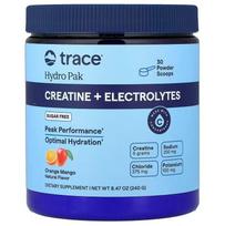 TRACE MINERALS Hydro Pak Creatine + Electrolytes - 201-240g Natūralus