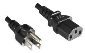 MicroConnect Power Cord 1.8m JPN 3pin -C13 Type B to C13, Black