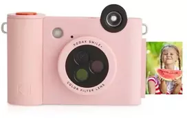 Kodak SMILE+ Momentinis fotoaparatas, 2x3'', Rausva (SPEC)