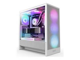 NZXT H5 Flow RGB (2024) (White, Tempered Glass)