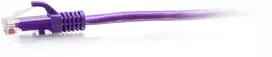 C2G plonas, neužsegamas tinklo kabelis, Cat.6a, UTP, violetinis, 1,5 m (C2G30190)