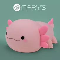 Ecolights MARY'S LED Naktinė lempa - Aksolotlis - Rožinis