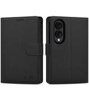 Juodas atverčiamas dėklas Samsung Galaxy Z Fold 8 telefonui "Tech-Protect Wallet"