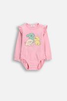 COCCODRILLO smėlinukas HAPPY PUPPY GIRL NEWBORN, rožinis, ZC5112102HGN-033-074, 74 cm
